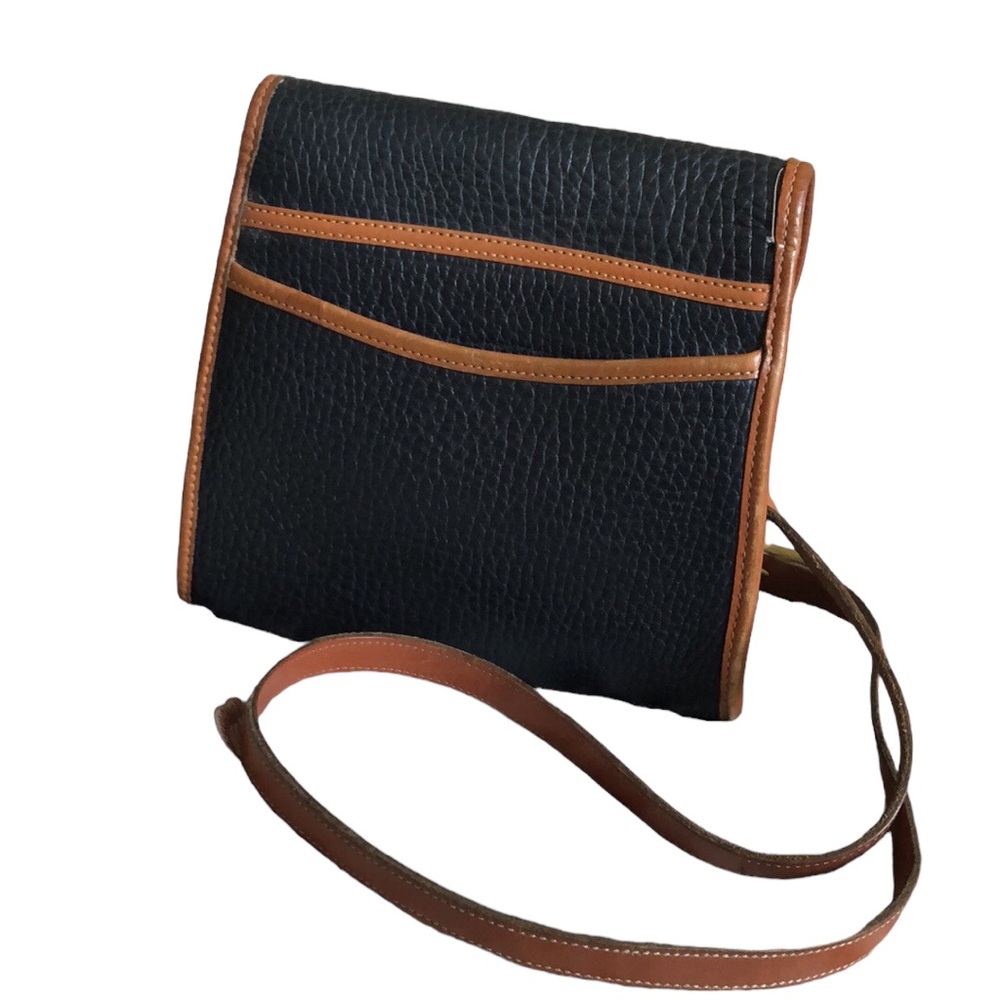 Dooney & Bourke, Navy Crossbody bag, women’s size 7 x 8 1/2” 100% Leather bag - Picture 2 of 11